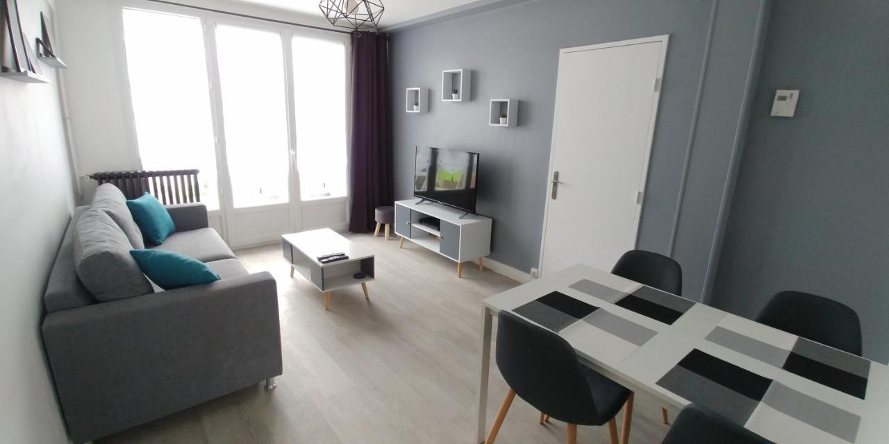 T3 Bord Centre Ville - 4Eme Etage - Fetes Interdites Бурж Екстериор снимка